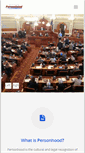 Mobile Screenshot of personhoodkansas.org